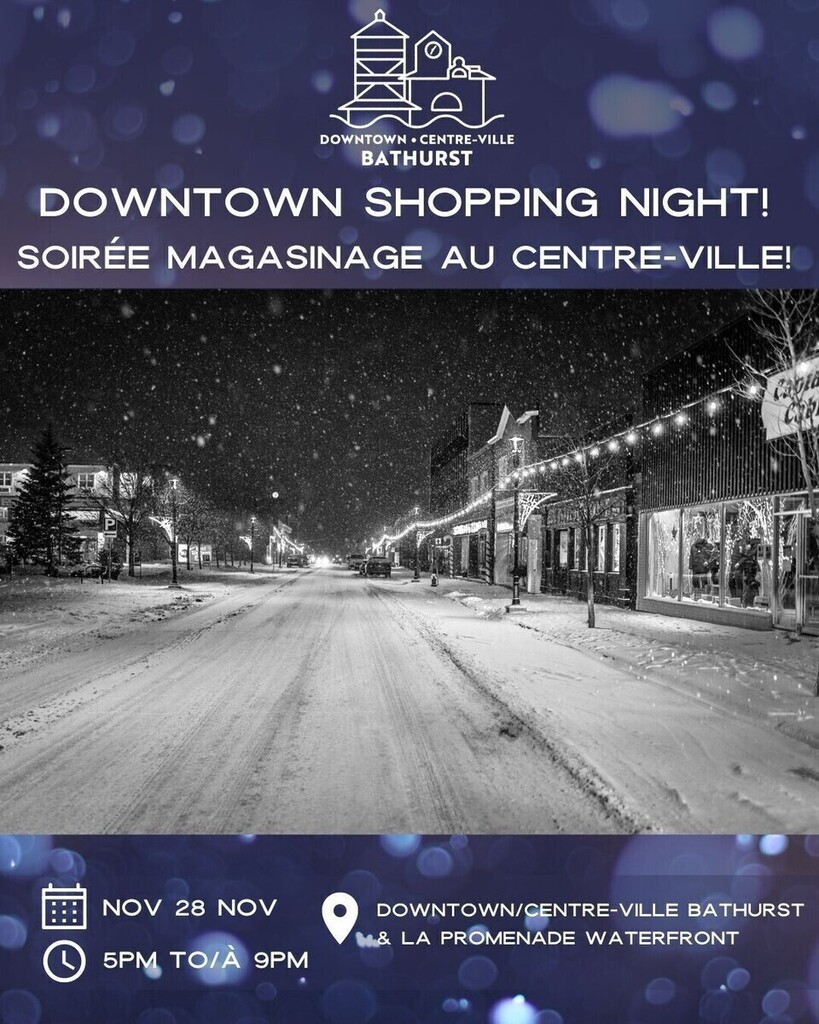 Medium shopping night dbrc poster